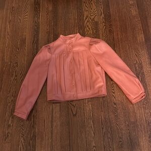 7 for all mankind faux leather jacket.